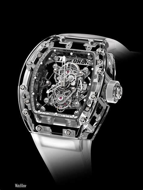 richard mille rm 56 sapphire prezzo|Richard Mille clear watch.